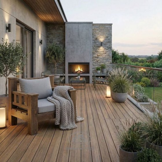 Кресло «Суздальское» в стиле лофт из массива северной сосны с подушками 