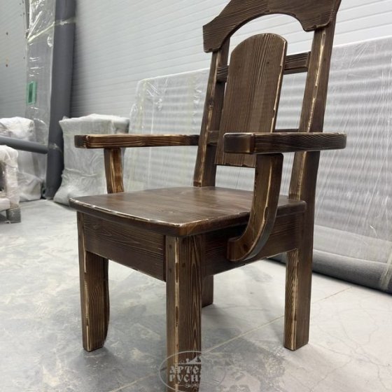 Кресло из дерева под старину «Белгородское»