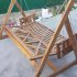 Садовые качели из дерева для дачи «Курортные»