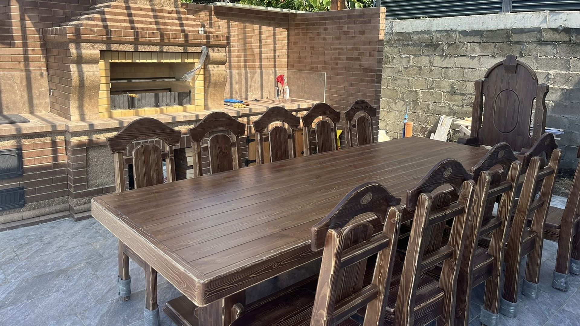 Барбекю-зона