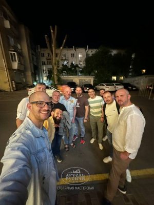 Фото в моменте. Селфи с предпринимателями.