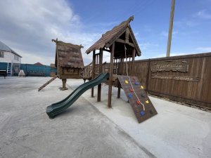 Деревянная сказочная площадка для детей