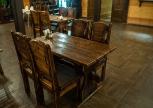 Обеденная группа "Псковская" - стол и 4 стула