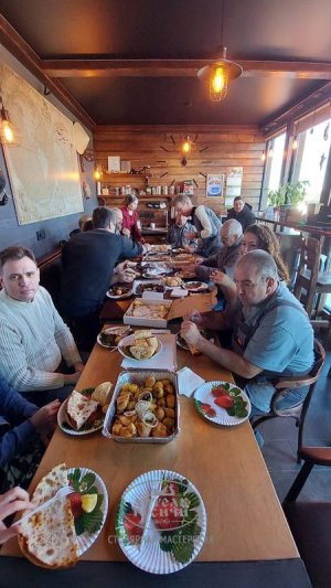 Новогодний корпоратив в Артели Русичи. По традиции - без спиртного. Мы все за ЗОЖ!