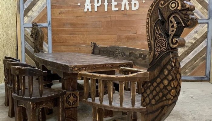 Состаренная мебель в морском стиле для настоящих викингов из коллекции «Драккар»