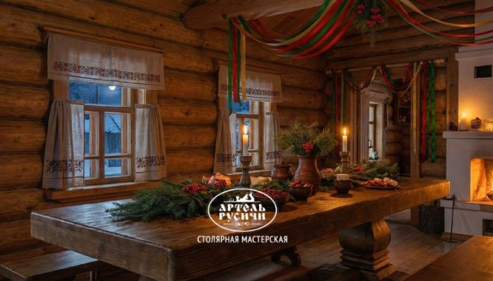 Убранство горницы: природные обереги и символы изобилия в Новый год на Руси