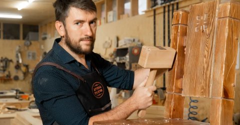 Столярный циркуль своими руками за 5 минут. Просто и удобно. Мастер - класс от Ивана Мордовина, руководителя «Артель Русичи»