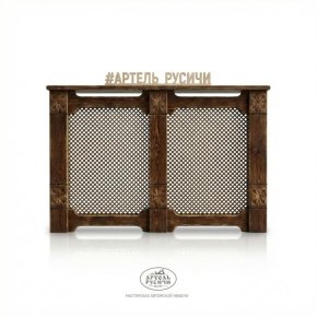 Деревянный экран на батарею под старину «Суздальский» 