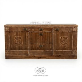 Деревянный комод под старину из массива «Суздальский»