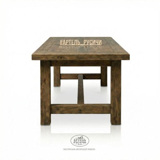 Обеденный стол из массива северной сосны «Кантри»