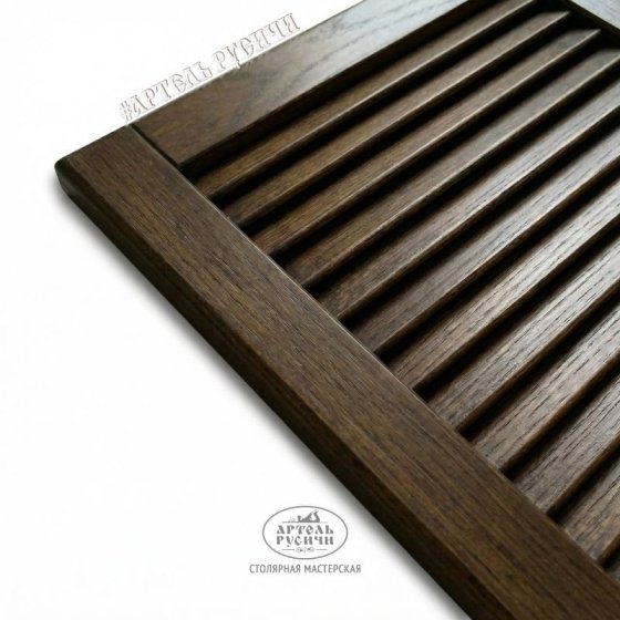 Фасад из массива сосны для кухни и шкафов в стиле кантри-рустик