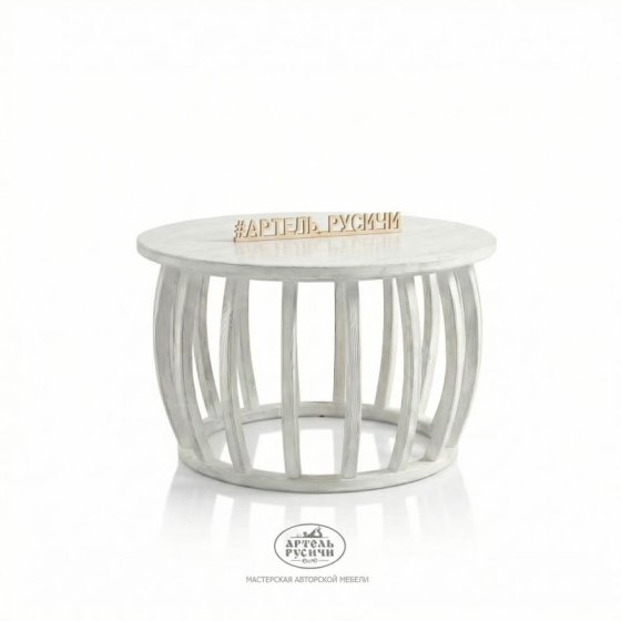 Кофейный столик из массива дерева «Бали-стайл»