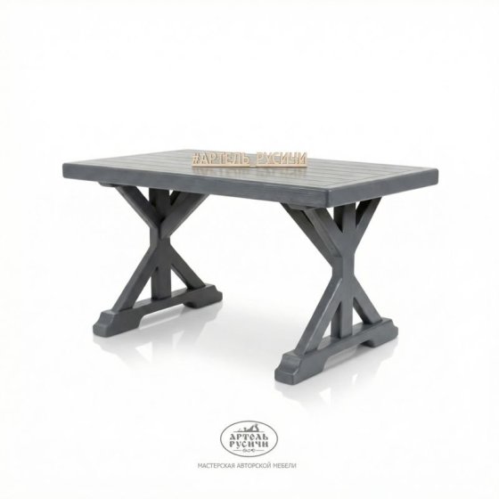 Стол под старину из массива дерева «Стрелецкий малый»