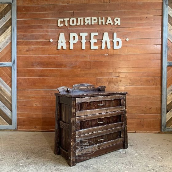 Комод под старину из дерева Смоленский