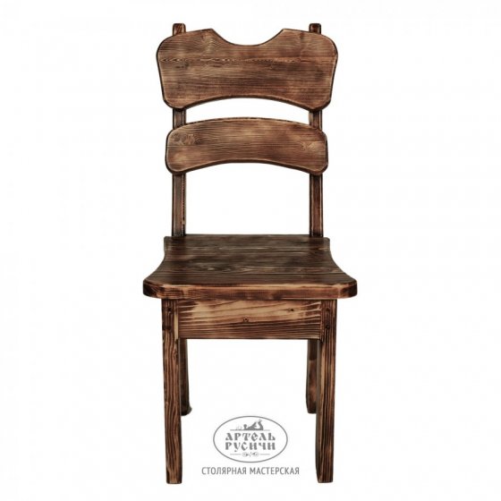 Деревянный стул под старину в стиле Кантри «Ямщик»
