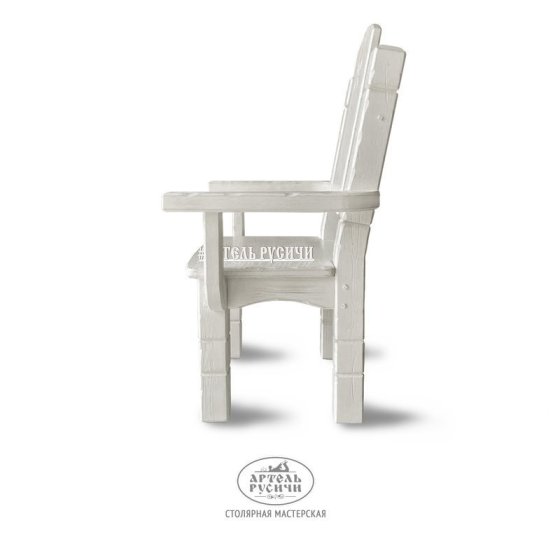 Кресло из массива дерева под старину «Суздальское»