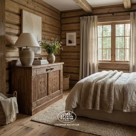 Деревянный комод «Суздальский» с дверцами