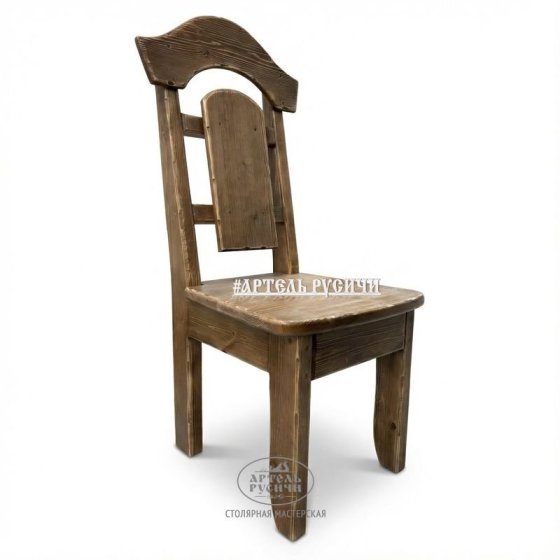 Стул из дерева под старину «Белгородский»