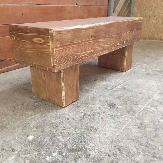 Дизайнерская скамья фальшбрус 
