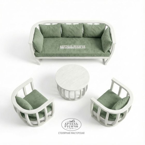 Диванная группа «Бали-стайл» для террасы, беседки и сада