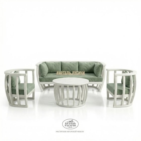 Диванная группа «Бали-стайл» для террасы, беседки и сада