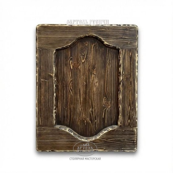 Фасады из массива сосны для кухни на даче и зоны барбекю