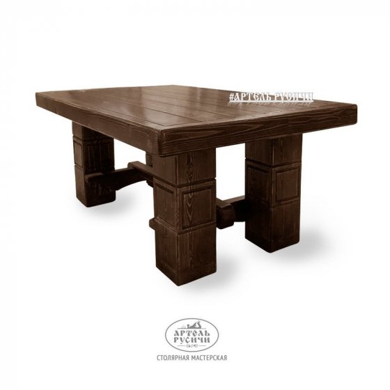 Деревянный стол под старину «Суздальский – особый»