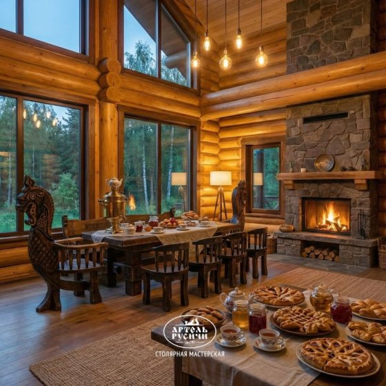 Эксклюзивная авторская мебель под старину в морском стиле «Драккар»