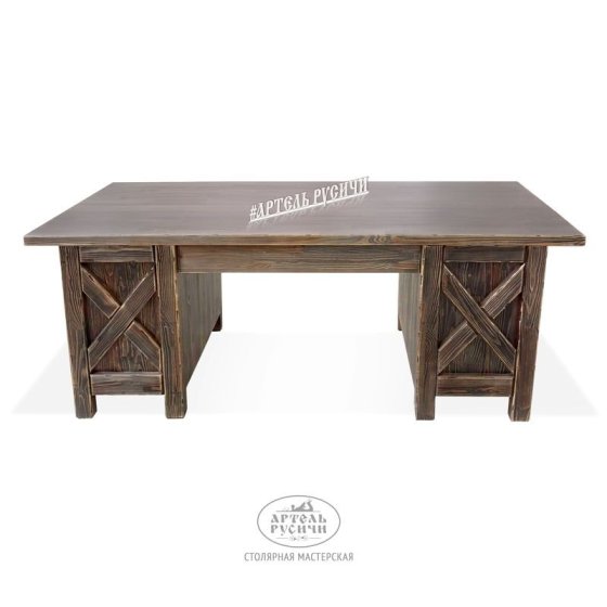 Письменный стол «Прованс» из массива северной сосны