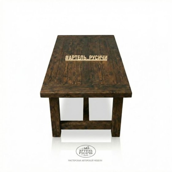 Обеденный стол из массива северной сосны «Кантри»