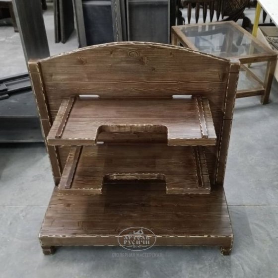 Основание для хранения дополнительных секций от стола-трансформера