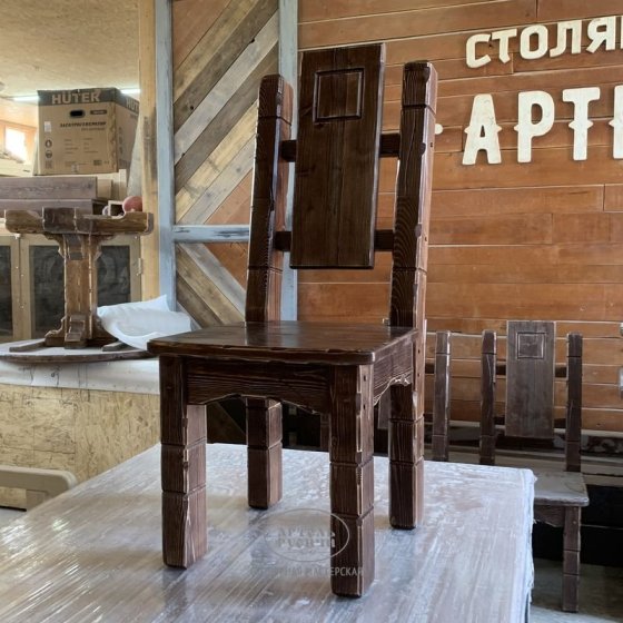 Деревянный стул под старину «Суздальский – особый»