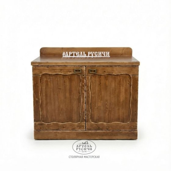 Комод из массива дерева под старину «Ладожский»