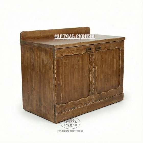 Комод из массива дерева под старину «Ладожский»