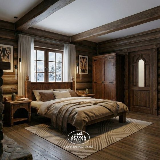 Дверь из массива северной сосны «Белгородская»