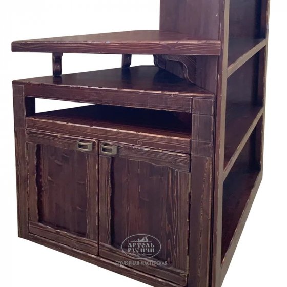 Комплект угловой мебели под старину из коллекции «Ладожская»