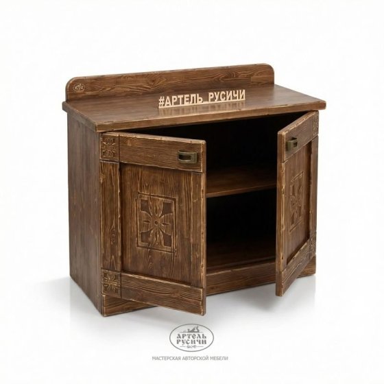 Деревянный комод «Суздальский» с дверцами
