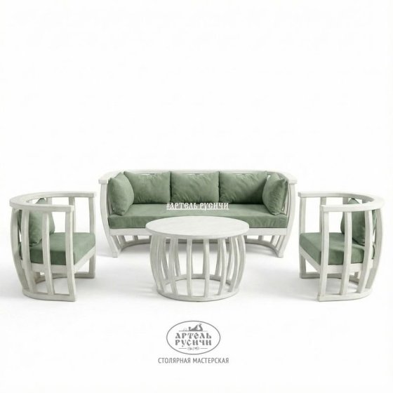 Уличная диванная группа «Бали-стайл» для террасы, беседки и сада