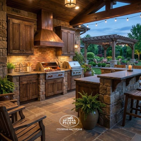 Фасады для кухни из массива северной сосны «Белгородские»