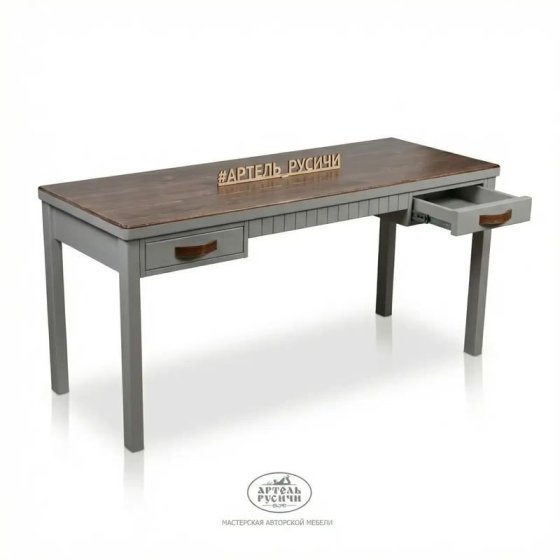 Письменный стол «Лофт» из массива северной сосны