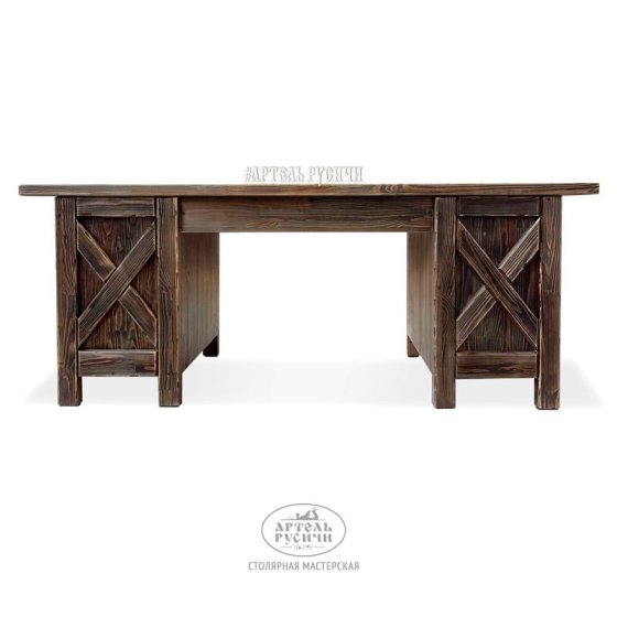 Письменный стол «Прованс» из массива северной сосны