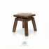 Табурет из массива натурального дерева «Лофт» 