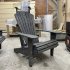 Садовое кресло Адирондак из дерева для улицы — Adirondack Chair — американская классика