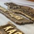 Таблички под старину из массива сосны для вашего бизнеса