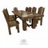 Комплект мебели под старину «Суздальский - особый» | стол, 2 кресла, 8 стульев