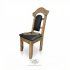 Стул из массива дерева с мягкими сидушкой и спинкой «Белгородский»