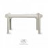 Садовый стол в английском стиле в белом винтажном цвете