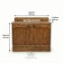 Комод из массива дерева под старину «Ладожский»