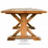 Состаренный стол из массива дерева «Стрелецкий»