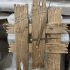 Часы настенные под старину из массива дерева 